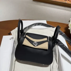 Hermes Women Lindy II Mini Bag in Swift Calfskin H085957CK