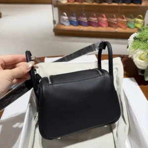 Hermes Women Lindy II Mini Bag in Swift Calfskin H085957CK