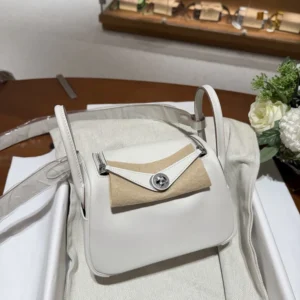 Hermes Women Lindy II Mini Bag in Swift Calfskin H085957CK
