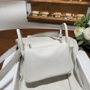 Hermes Women Lindy II Mini Bag in Swift Calfskin H085957CK