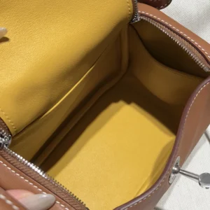 Hermes Women Lindy II Mini Bag in Swift Calfskin H085957CK