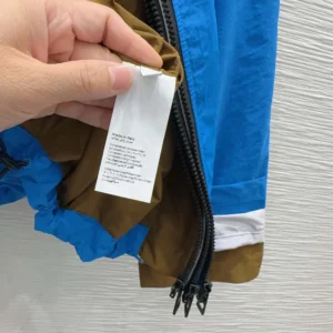 Loewe Women Jacket In Technical Shell Blue