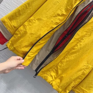 Loewe Women Jacket In Technical Shell Yellow