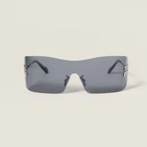Miu Miu Women Aube Sunglasses Basalt Grey Bio Lenses