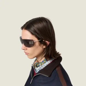 Miu Miu Women Aube Sunglasses Basalt Grey Bio Lenses