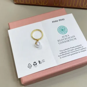 Miu Miu Women Metal Ring with Pendant 5IA0912G9O