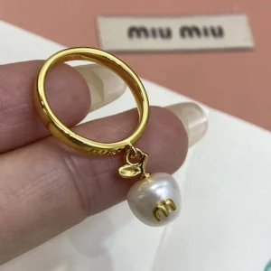 Miu Miu Women Metal Ring with Pendant 5IA0912G9O