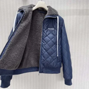 Miu Miu Women Technical Pongé Down Jacket ML1548