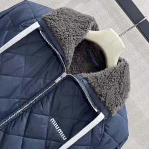 Miu Miu Women Technical Pongé Down Jacket ML1548