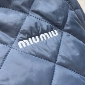 Miu Miu Women Technical Pongé Down Jacket ML1548
