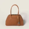 Miu Miu Women Vivant Nappa Leather Bag Caramel 5BB199