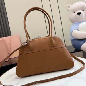Miu Miu Women Vivant Nappa Leather Bag Caramel 5BB199
