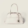 Miu Miu Women Vivant Nappa Leather Bag Chalk White 5BB199