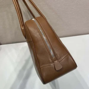 Miu Miu Women Vivant Nappa Leather Bag Cognac 5BB200