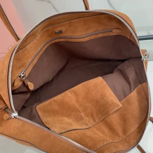 Miu Miu Women Vivant Suede Bag Cocoa Brown 5BB195