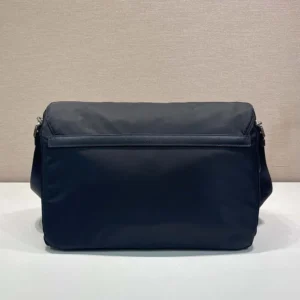 Prada Unisex Re-Nylon Shoulder Bag-Black 2VD072