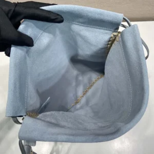 Prada Unisex Wish Suede Pouch 1NK0632FP1F0F24