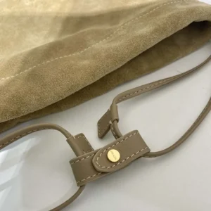 Prada Unisex Wish Suede Pouch 1NK0632FP1F0F24
