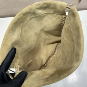 Prada Unisex Wish Suede Pouch 1NK0632FP1F0F24