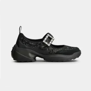 Roger Vivier Women Viv' On The Run Mary Janes With Sequins Black