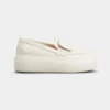 Roger Vivier Women Viv' Up Loafers in Leather Off White