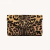 Saint Laurent YSL Women Cassandre Large Envelope Pouch In Pony Hair Leather 29cm