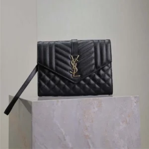 Saint Laurent YSL Women Envelope Flap Pouch