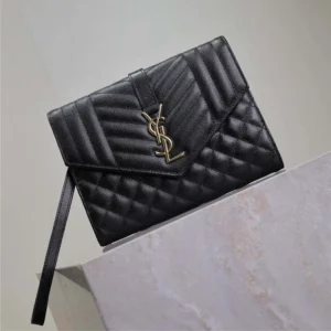 Saint Laurent YSL Women Envelope Flap Pouch