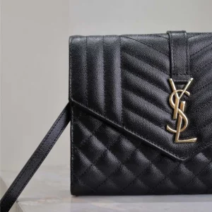 Saint Laurent YSL Women Envelope Flap Pouch