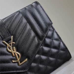 Saint Laurent YSL Women Envelope Flap Pouch