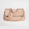 Dolce Gabbana D&G Women Medium My Sicily Handbag in Plongé Calfskin-Pink