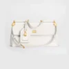 Dolce Gabbana D&G Women Medium My Sicily Handbag in Plongé Calfskin-White