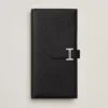 Hermes Unisex Bearn Wallet in Epsom Calfskin-Black H039078CK