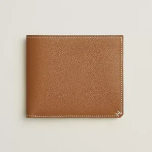 Hermes Unisex H Sellier Compact Wallet H084594CK18