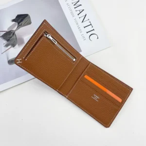 Hermes Unisex H Sellier Compact Wallet H084594CK18