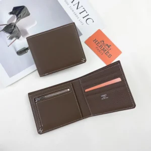 Hermes Unisex H Sellier Compact Wallet H084594CK18