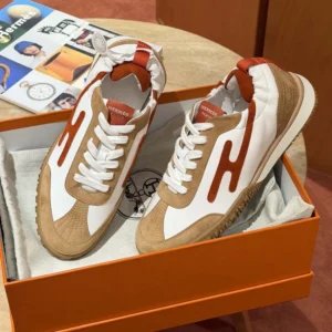 Hermes Unisex Jet Sneaker-Orange H242154Z AF350