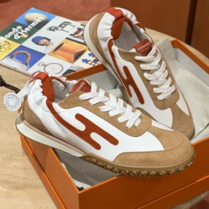 Hermes Unisex Jet Sneaker-Orange H242154Z AF350