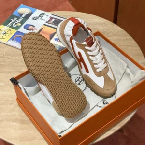 Hermes Unisex Jet Sneaker-Orange H242154Z AF350
