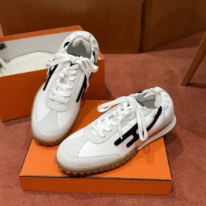 Hermes Unisex Jet Sneaker-White H242154Z 03400