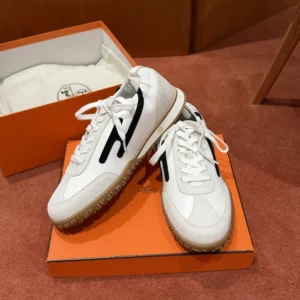 Hermes Unisex Jet Sneaker-White H242154Z 03400