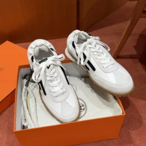 Hermes Unisex Jet Sneaker-White H242154Z 03400