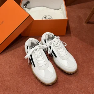 Hermes Unisex Jet Sneaker-White H242154Z 03400