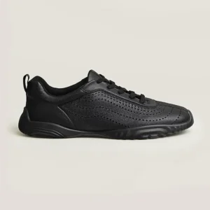 Hermes Unisex Neon Sneaker-Black H262898ZH01400