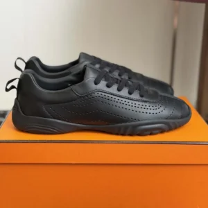 Hermes Unisex Neon Sneaker-Black H262898ZH01400