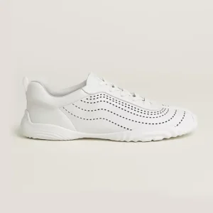 Hermes Unisex Neon Sneaker-White H262898ZH90390