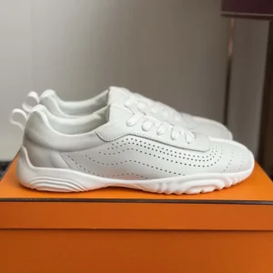Hermes Unisex Neon Sneaker-White H262898ZH90390