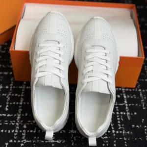 Hermes Unisex Neon Sneaker-White H262898ZH90390