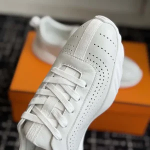 Hermes Unisex Neon Sneaker-White H262898ZH90390