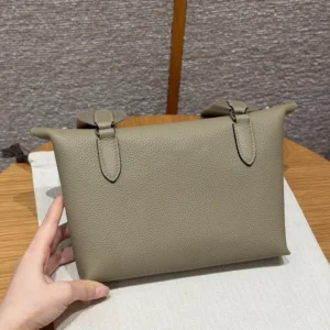 Hermes Unisex Videpoches Bag in Togo Calfskin-Beige Marfa